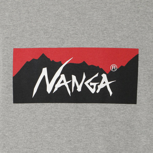 NANGA ECO HYBRID BOX LOGO LOOSE FIT TEE